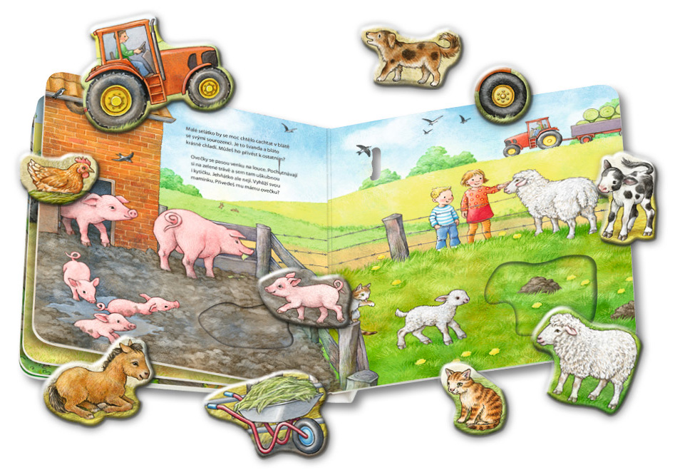 Moje první puzzle Na statku