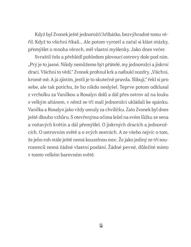 Ráj jednorožců Kouzelné přání