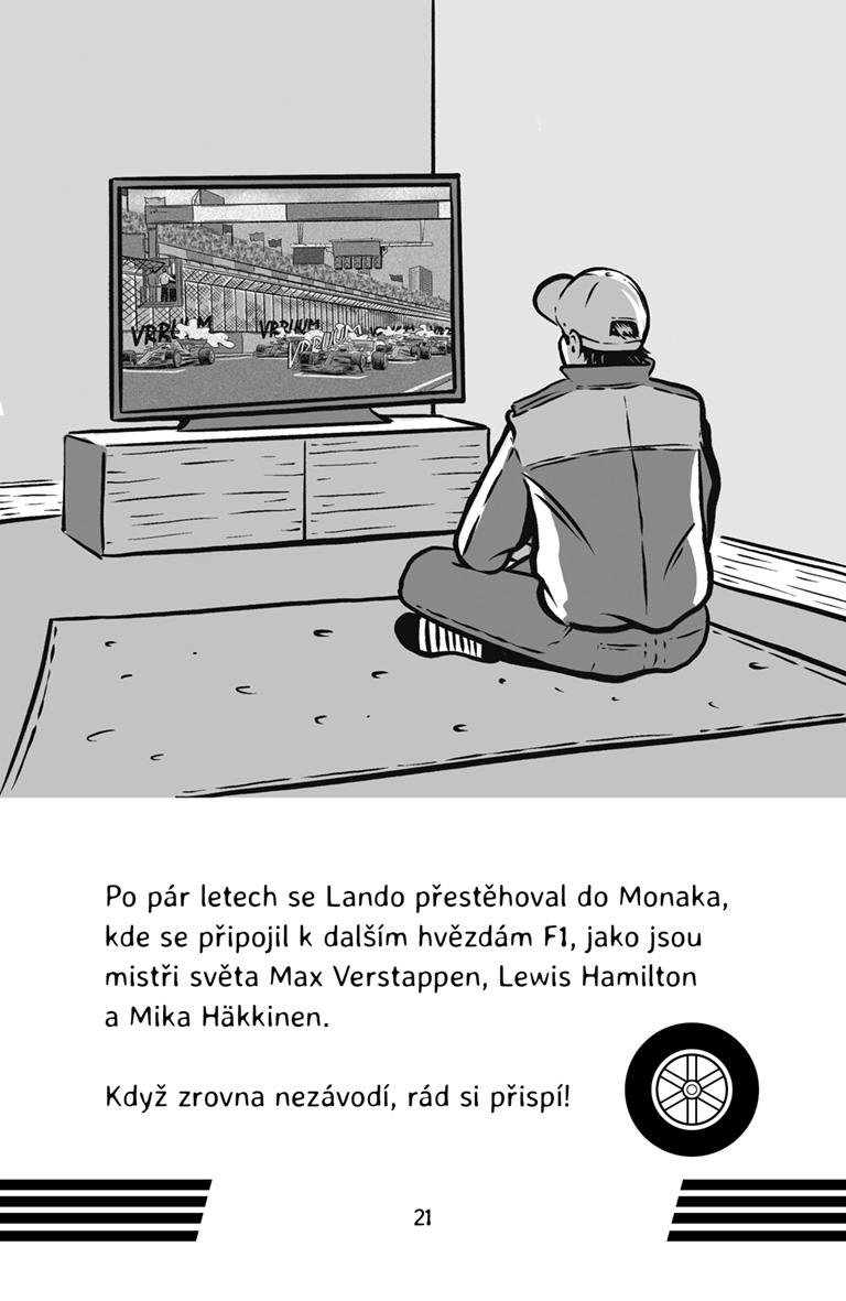Hvězdy formule 1 - Lando Norris
