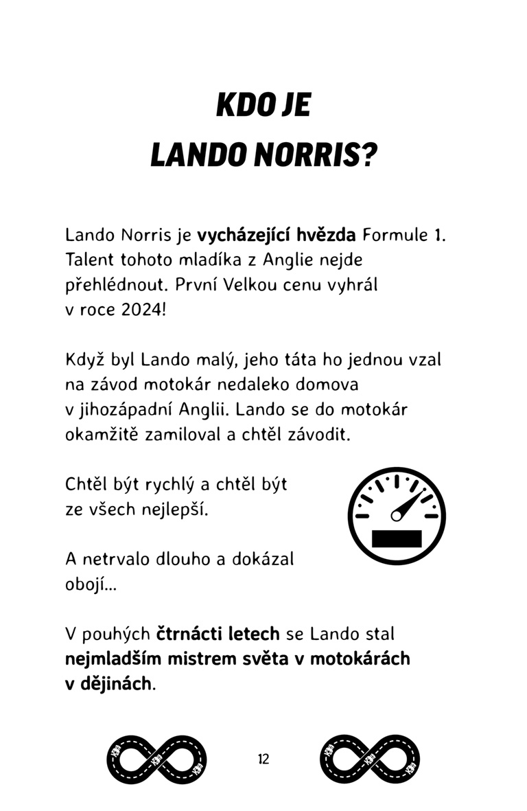 Hvězdy formule 1 - Lando Norris