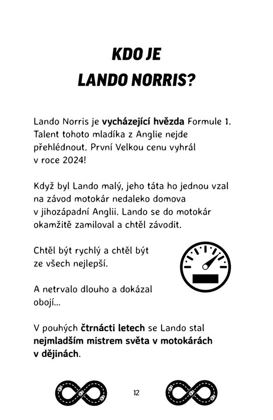 Hvězdy formule 1 - Lando Norris