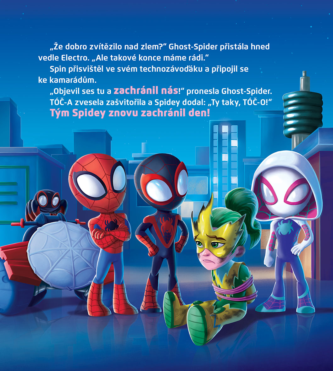 Marvel - Spidey a jeho úžasní přátelé: Nové příběhy před usnutím