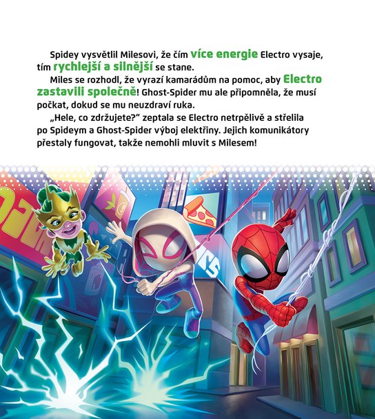 Marvel - Spidey a jeho úžasní přátelé: Nové příběhy před usnutím