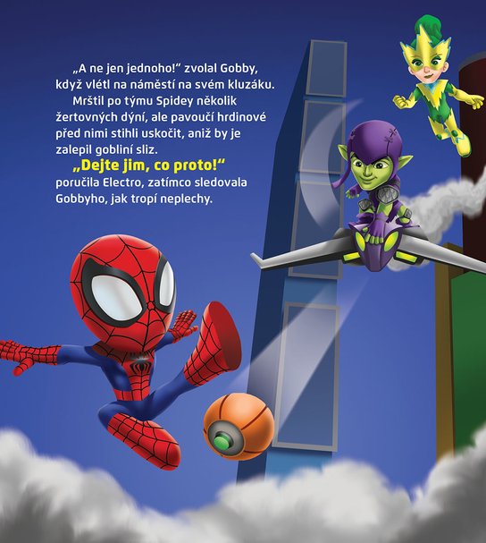 Marvel - Spidey a jeho úžasní přátelé: Nové příběhy před usnutím