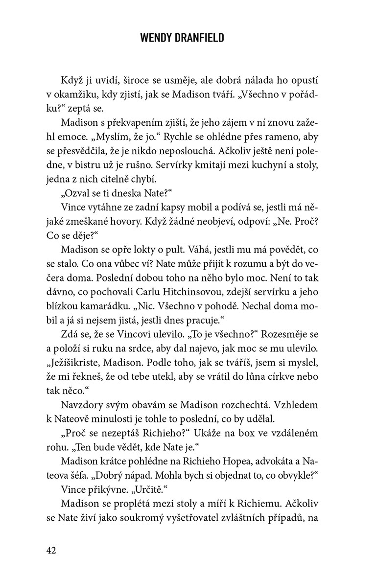 Stopy v dešti