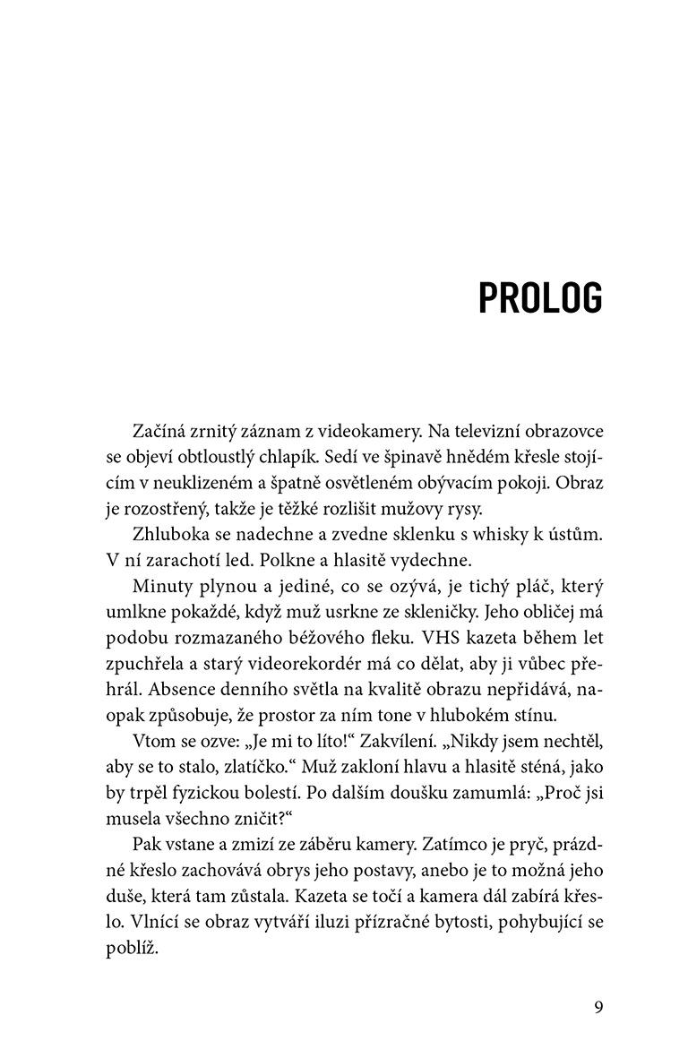 Stopy v dešti