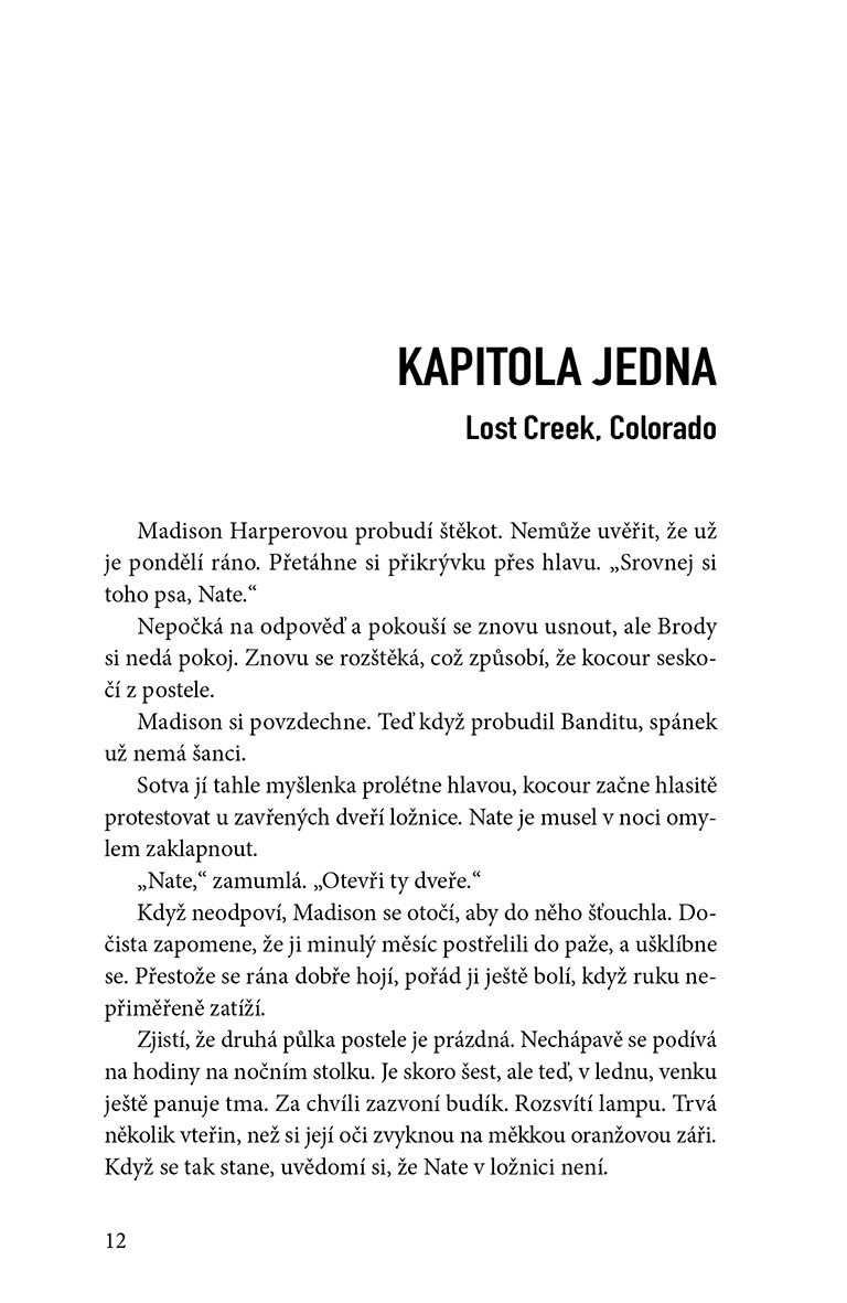Stopy v dešti