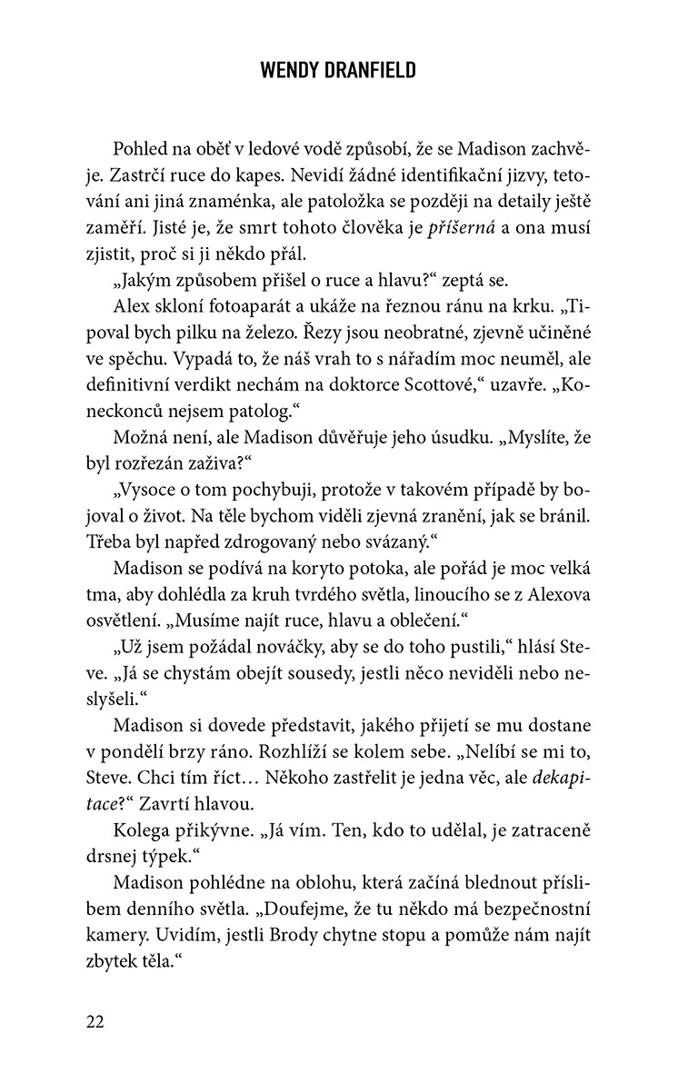 Stopy v dešti