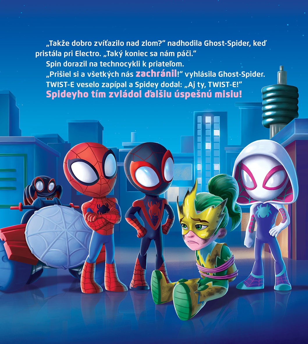 Marvel - Spidey a jeho fantastickí priatelia - Nové príbehy pred spaním