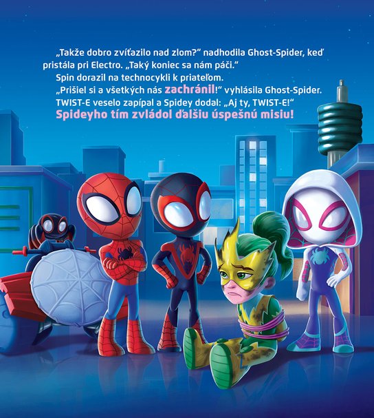 Marvel - Spidey a jeho fantastickí priatelia - Nové príbehy pred spaním