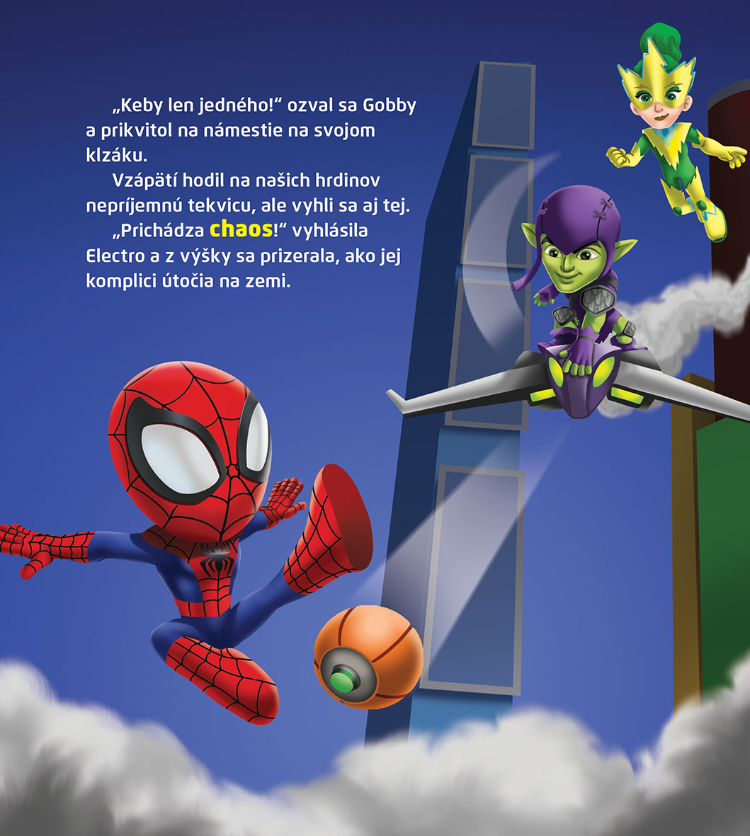 Marvel - Spidey a jeho fantastickí priatelia - Nové príbehy pred spaním
