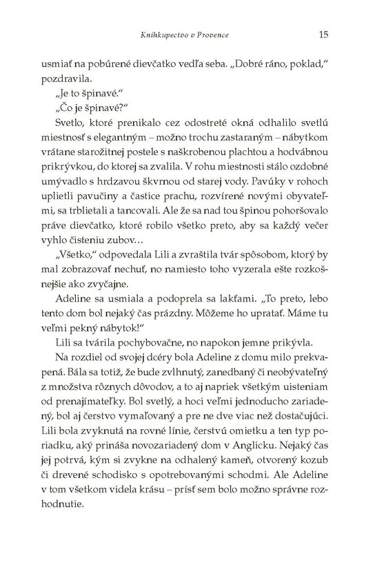 Kníhkupectvo v Provence