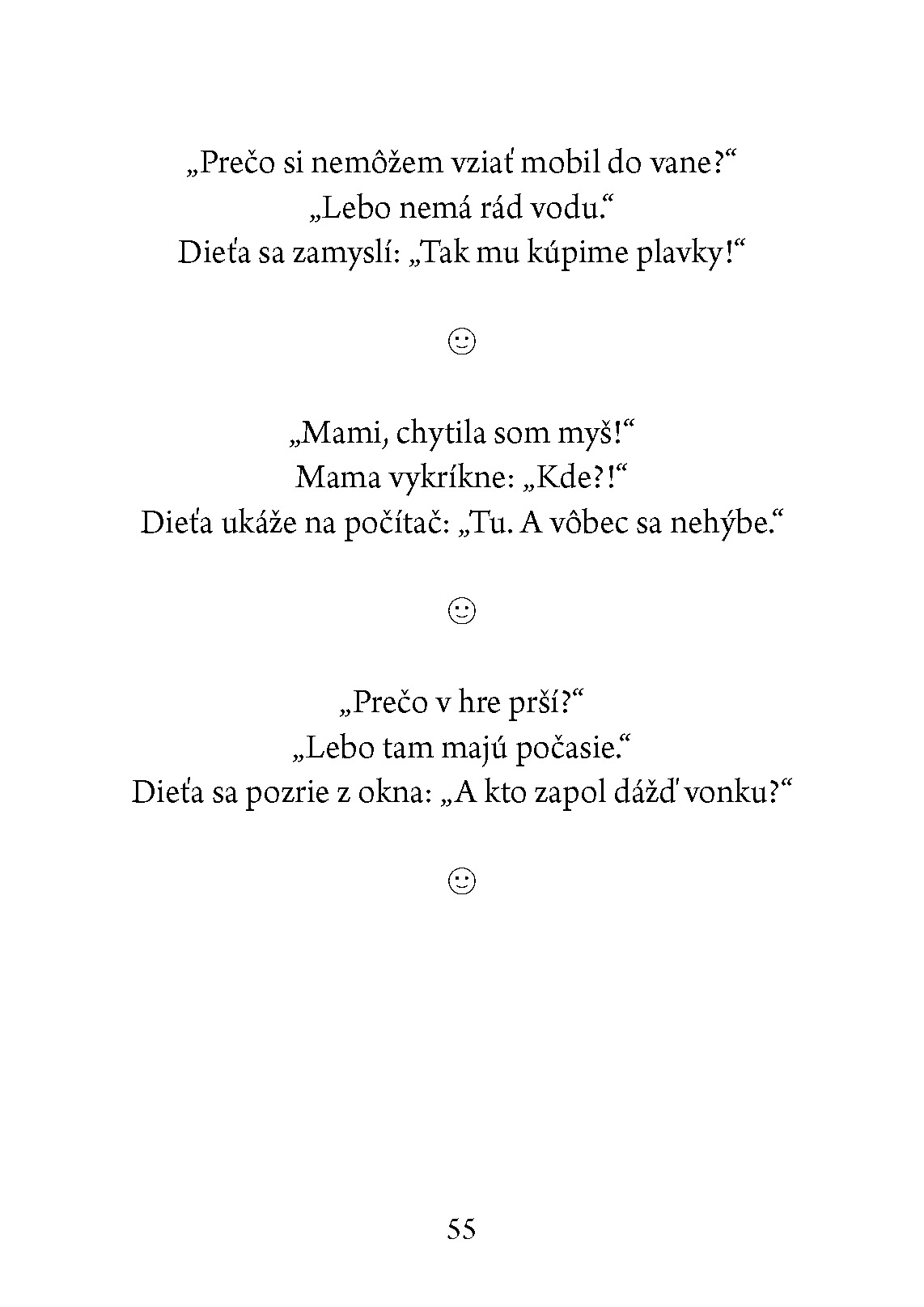 Vtipy pre deti 2