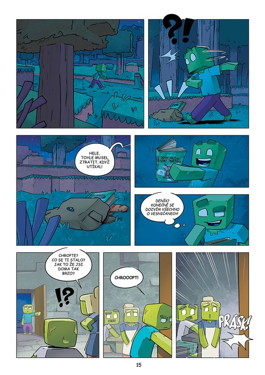 Deník malého Minecrafťáka: komiks komplet 1