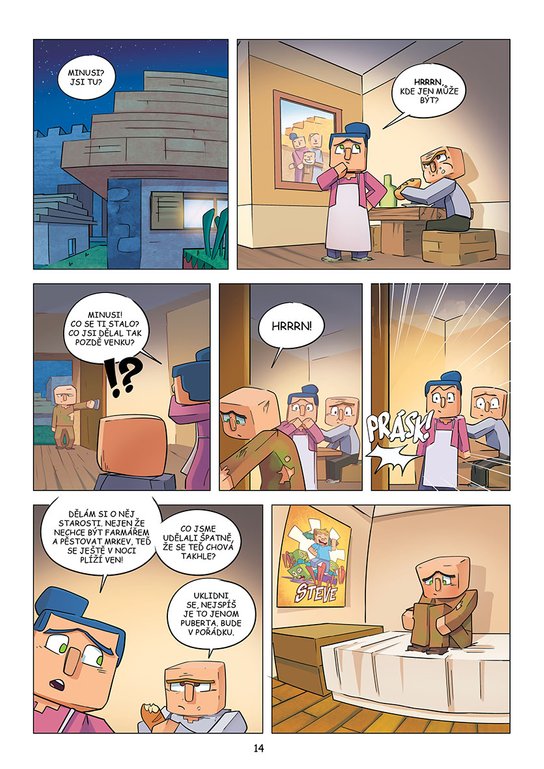Deník malého Minecrafťáka: komiks komplet 1
