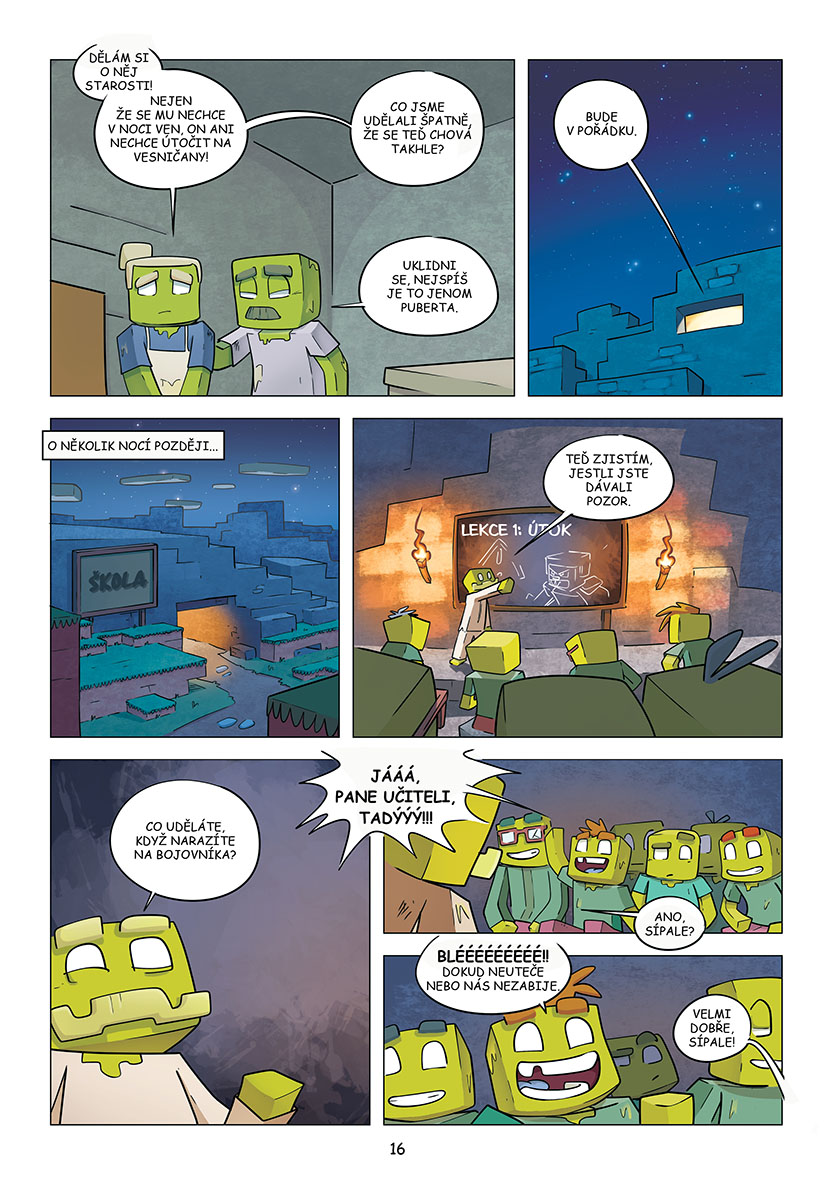 Deník malého Minecrafťáka: komiks komplet 1