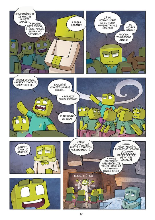 Deník malého Minecrafťáka: komiks komplet 1
