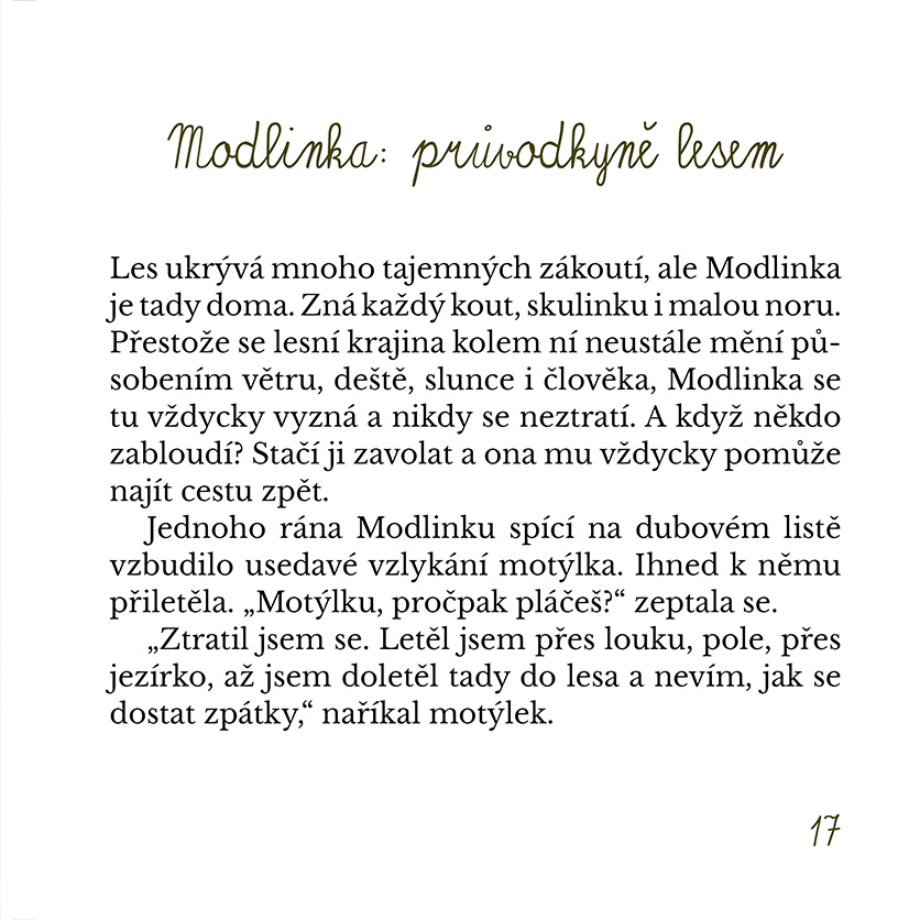 Lesní víla Modlinka