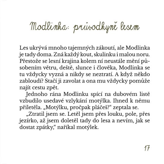 Lesní víla Modlinka