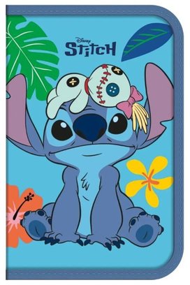 Lilo a Stitch penál naplněný modrý