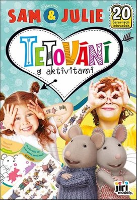 Tetování s aktivitami Dům myšek Sam & Julie