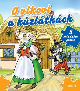 O vlkovi a kůzlátkách s puzzle
