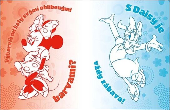 Omalovánky a 100 tetování Minnie