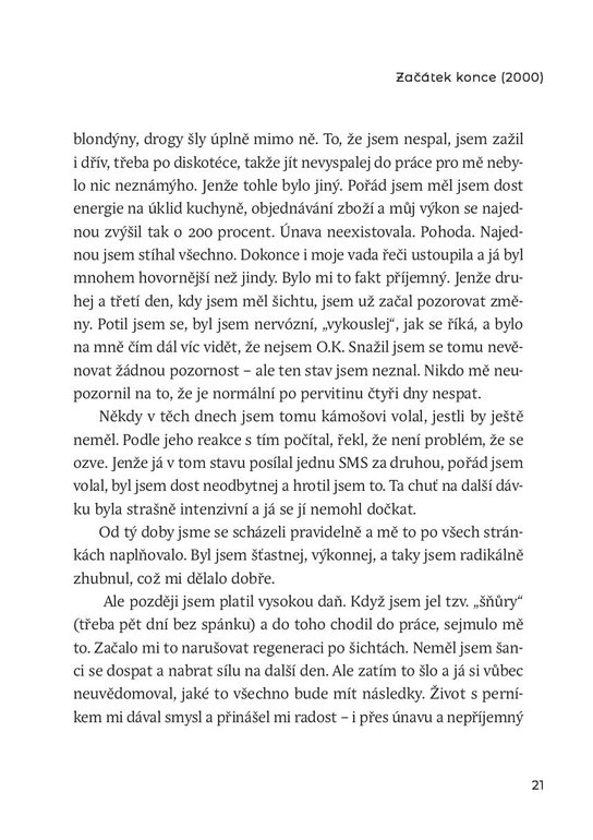 Beru si život zpátky