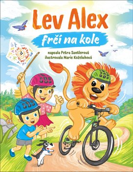 Lev Alex frčí na kole