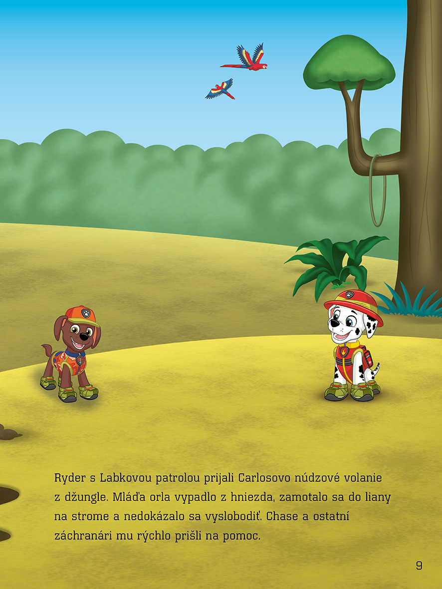 Labková patrola - Samolepkové prekvapenie