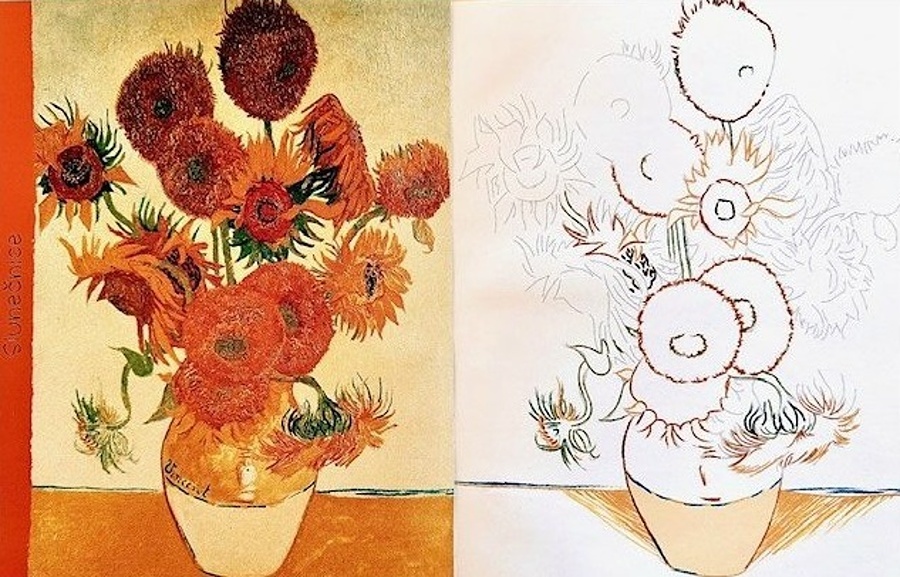 Maluj jako umělec Vincent Van Gogh