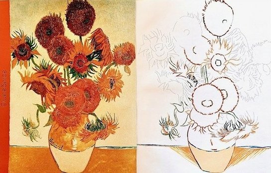 Maluj jako umělec Vincent Van Gogh