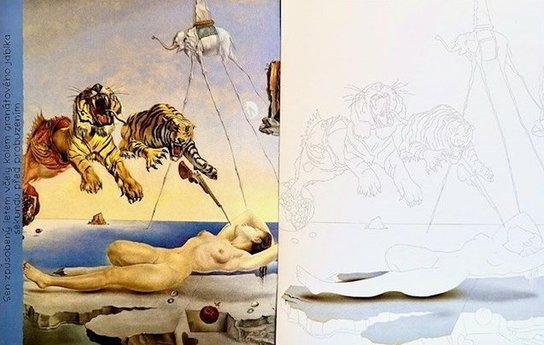 Maluj jako umělec Salvador Dalí