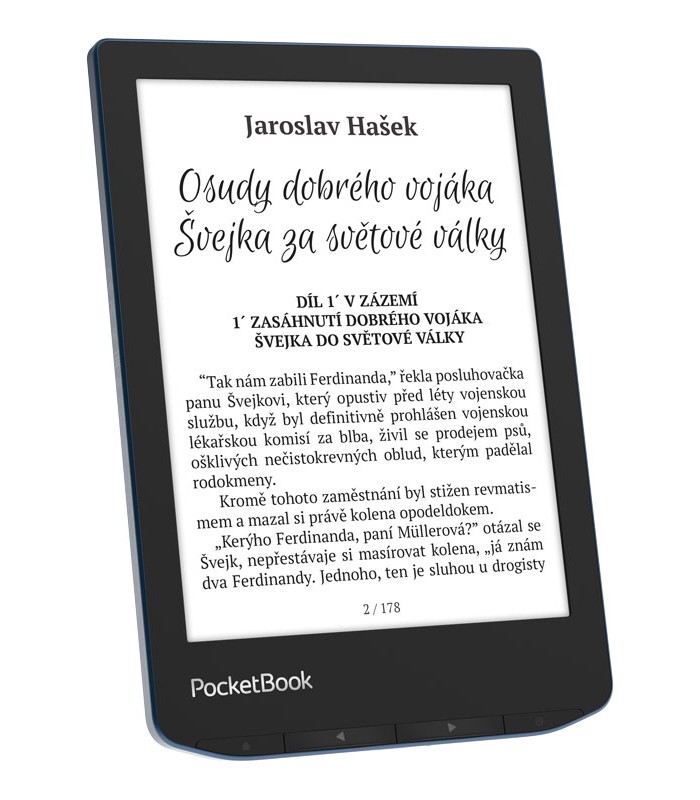PocketBook 634 Verse Pro Azure, modrý
