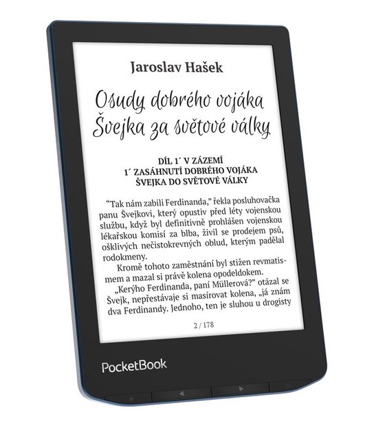 PocketBook 634 Verse Pro Azure, modrý
