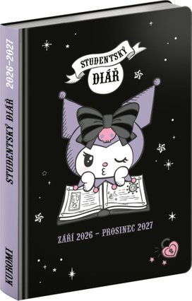 Studentský diář Kuromi 2026-2027