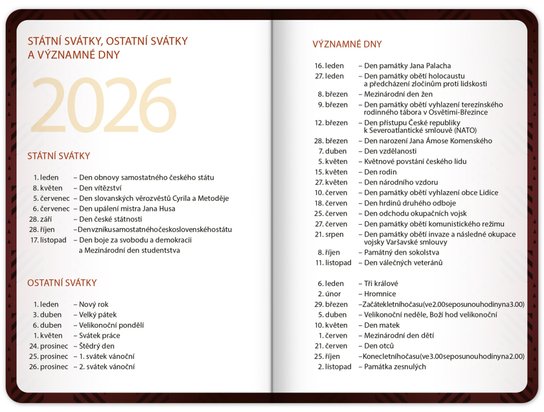 Studentský diář 2026-2027 Harry Potter