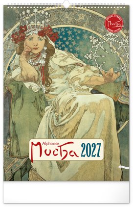 Alfons Mucha 2027 - nástěnný kalendář