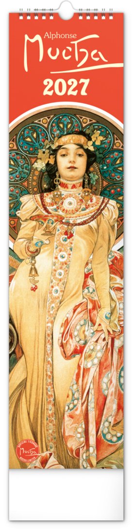 Alfons Mucha 2027 - nástěnný kalendář
