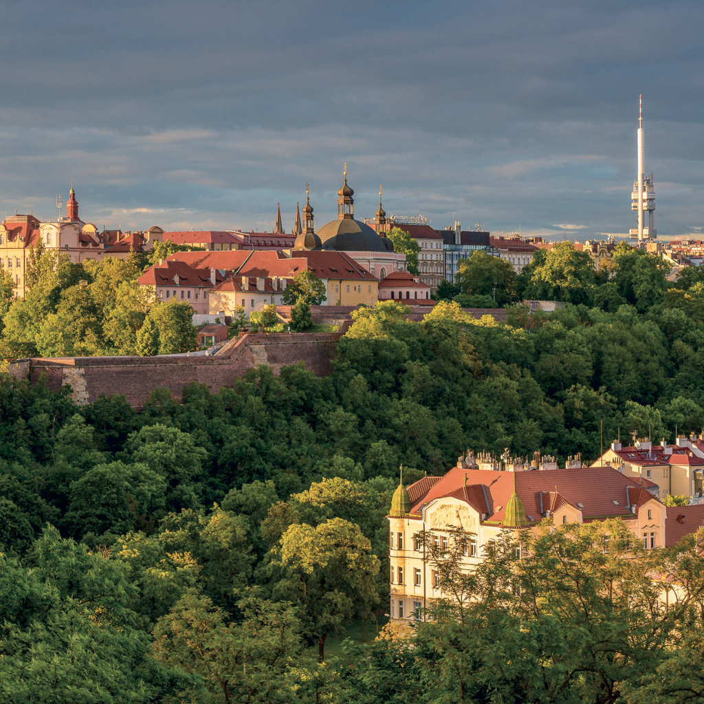 Poznámkový kalendář Praha 2027 - nástěnný kalendář