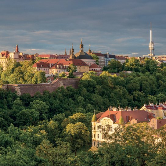Poznámkový kalendář Praha 2027 - nástěnný kalendář