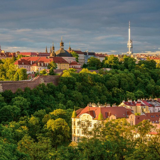 Poznámkový kalendář Praha 2027 - nástěnný kalendář