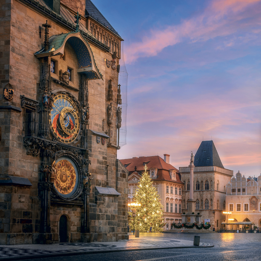 Poznámkový kalendář Praha 2027 - nástěnný kalendář