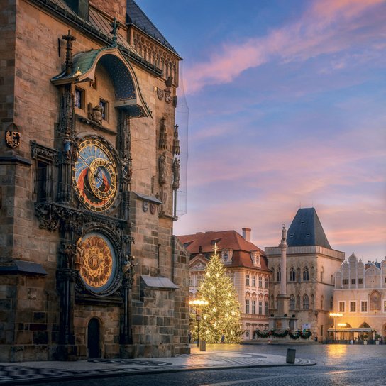 Poznámkový kalendář Praha 2027 - nástěnný kalendář