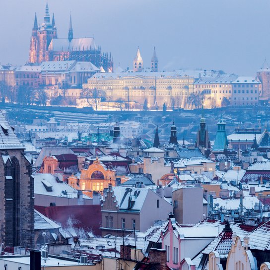 Poznámkový kalendář Praha 2027 - nástěnný kalendář