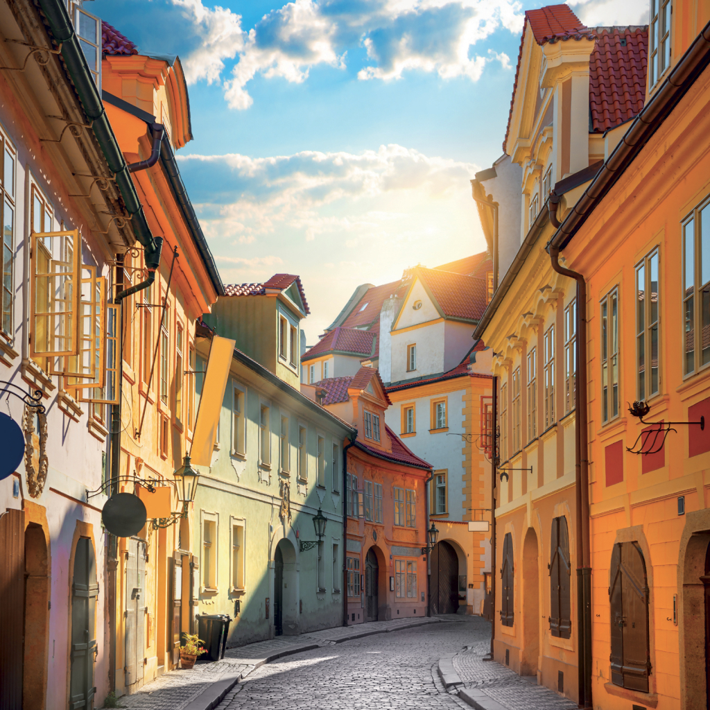 Poznámkový kalendář Praha 2027 - nástěnný kalendář