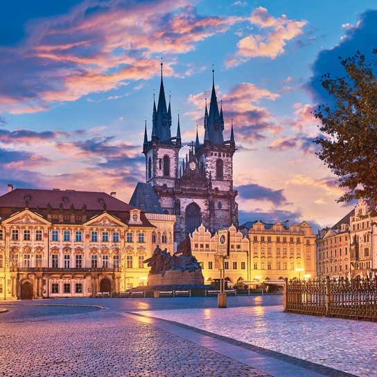 Poznámkový kalendář Praha 2027 - nástěnný kalendář