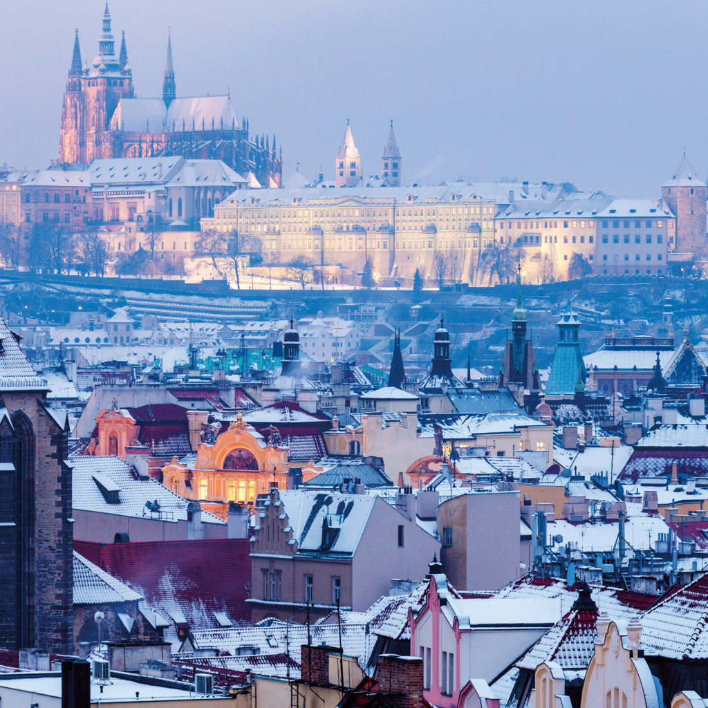 Poznámkový kalendář Praha 2027 - nástěnný kalendář