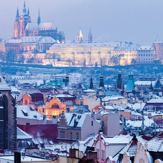 Poznámkový kalendář Praha 2027 - nástěnný kalendář