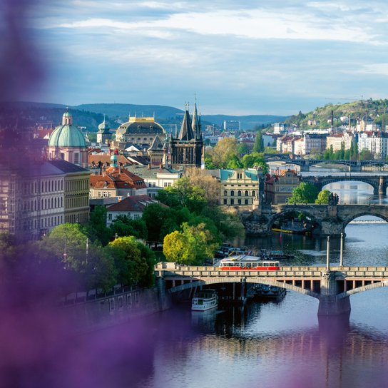 Poznámkový kalendář Praha 2027 - nástěnný kalendář